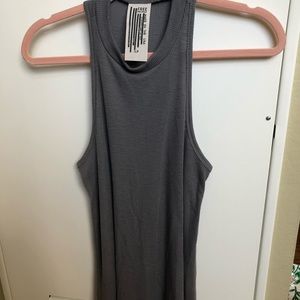 Free People High Neck Ribbed Tank